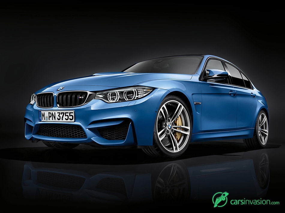 2016 BMW M3 Sedan Front Angle