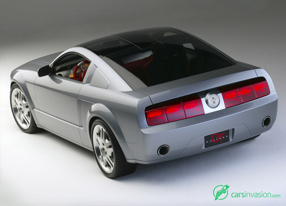 2003 Ford Mustang GT Coupe Concept Rear Angle