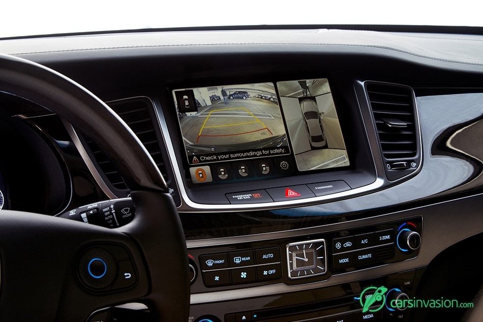2016 Hyundai Equus Display Rear Parking Camera