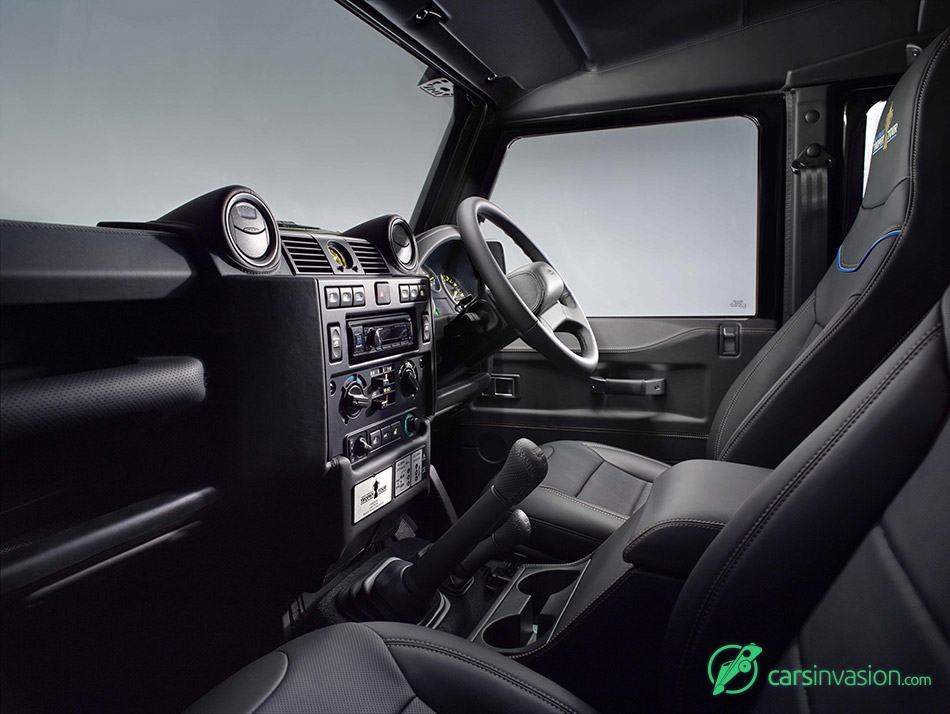 2015 Land Rover Defender Rugby World Cup Interior