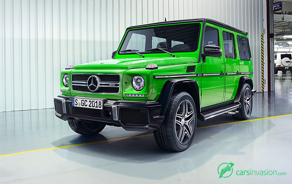 2015 Mercedes-Benz G-Class Front Angle