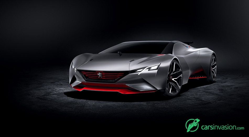 2015 Peugeot Vision Gran Turismo Concept Front Angle