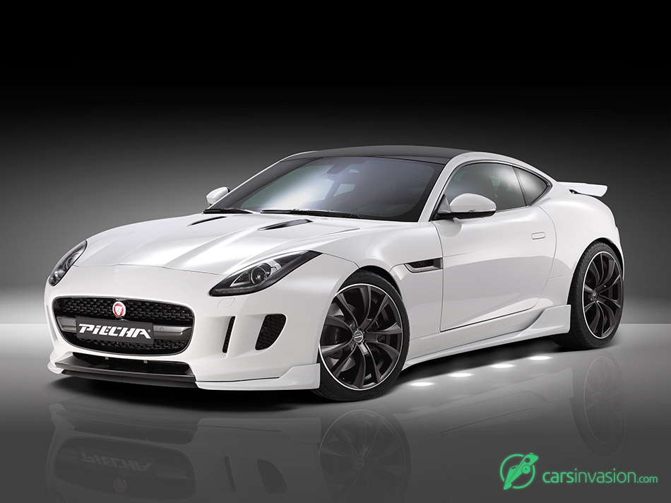 2015 Piecha Design Jaguar F-Type V6 Coupe Front Angle