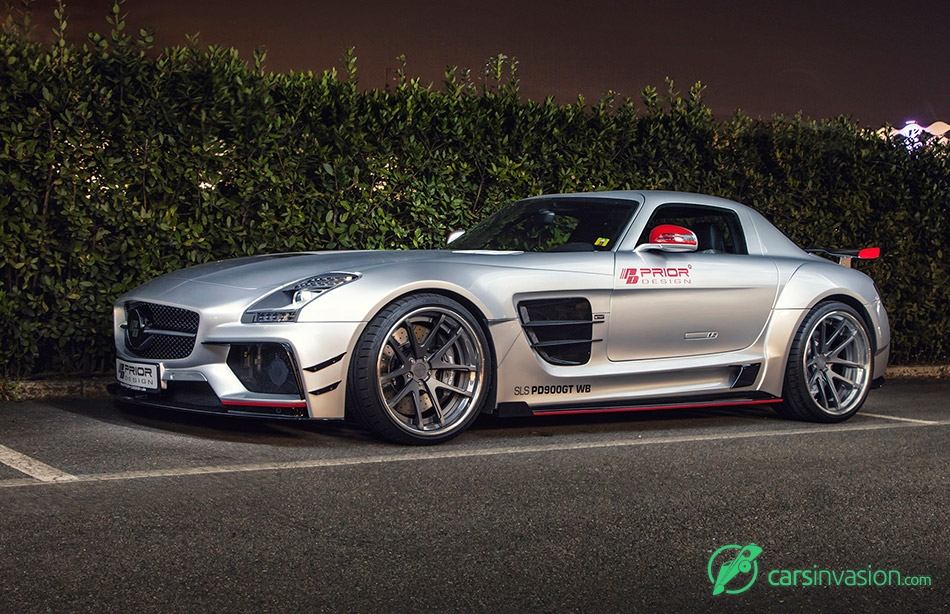 2015 Prior Design Mercedes-Benz SLS AMG Front Angle