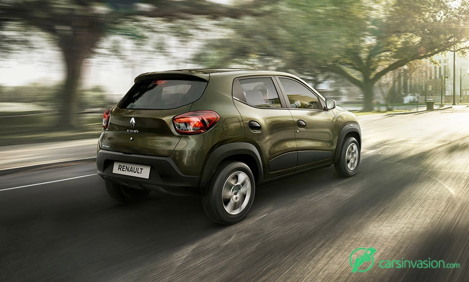 2015 Renault KWID Rear Angle