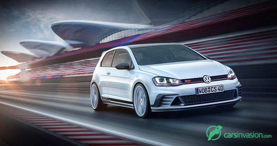 2015 Volkswagen Golf GTI Clubsport Concept Front Angle