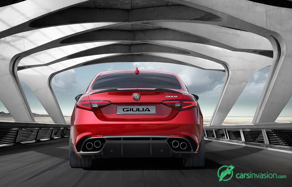 2016 Alfa Romeo Giulia Rear