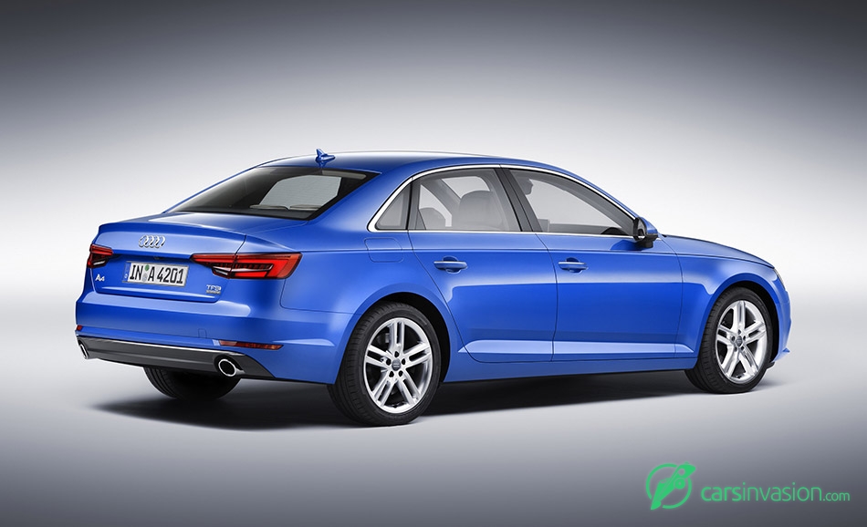 2016 Audi A4 Rear Angle