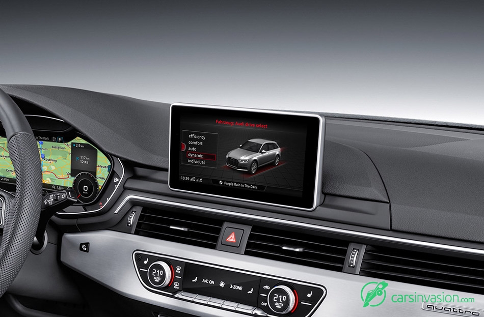 2016 Audi A4 Avant Display