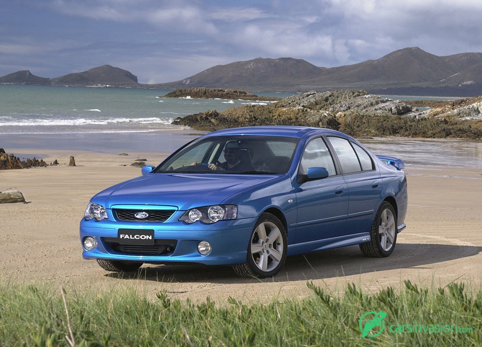 2002 Ford BA Falcon XR6 Turbo Front Angle