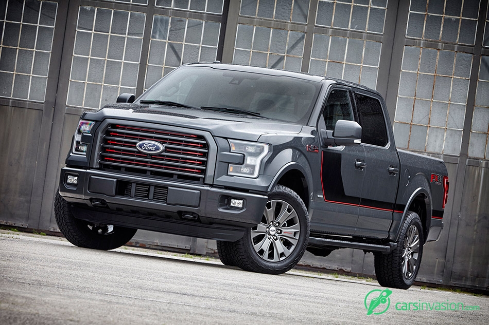 2016 Ford F-150 Lariat Appearance Package Front Angle