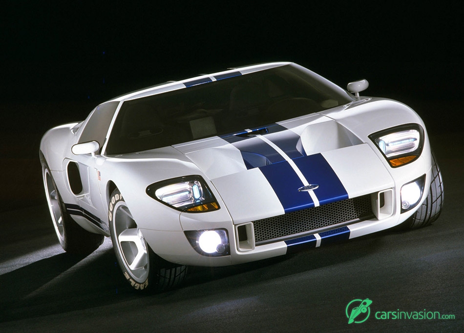 2002 Ford GT40 Concept Front Angle