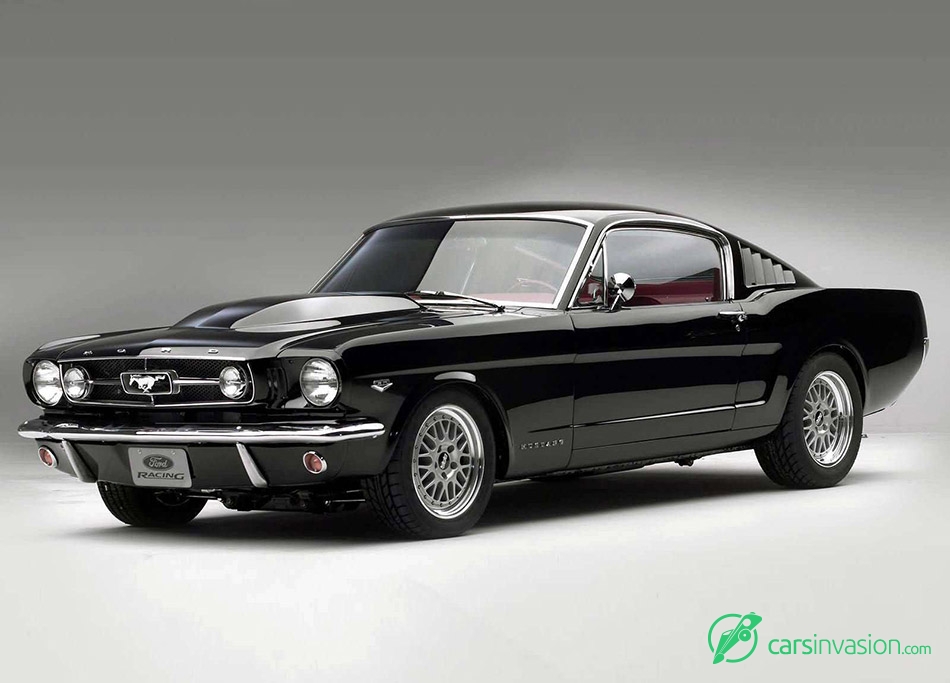 1965 Ford Mustang Fastback Cammer Engine Front Angle