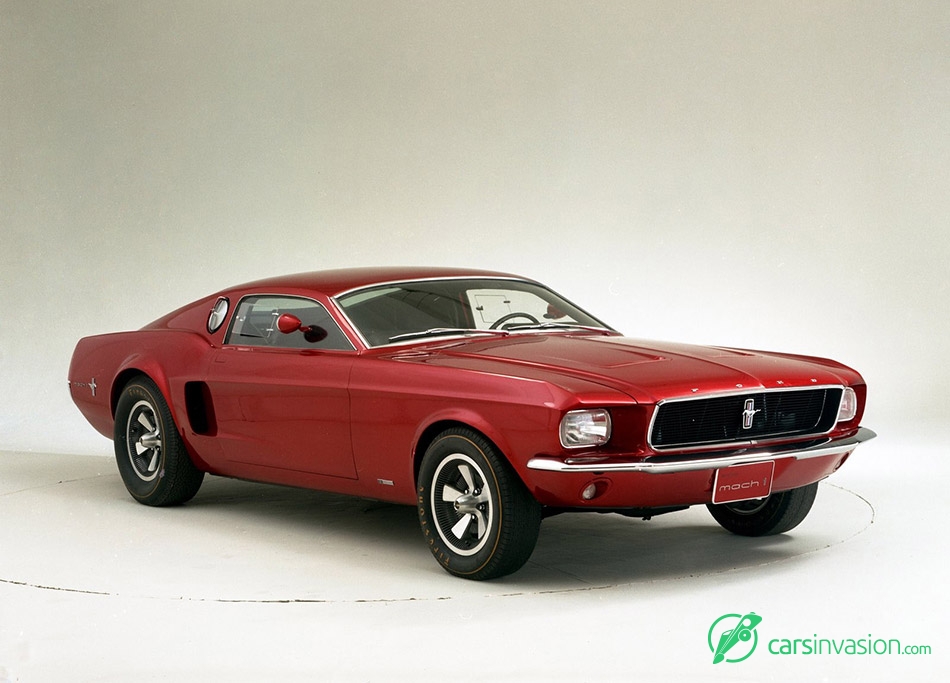 1966 Ford Mustang Mach 1 Concept Front Angle