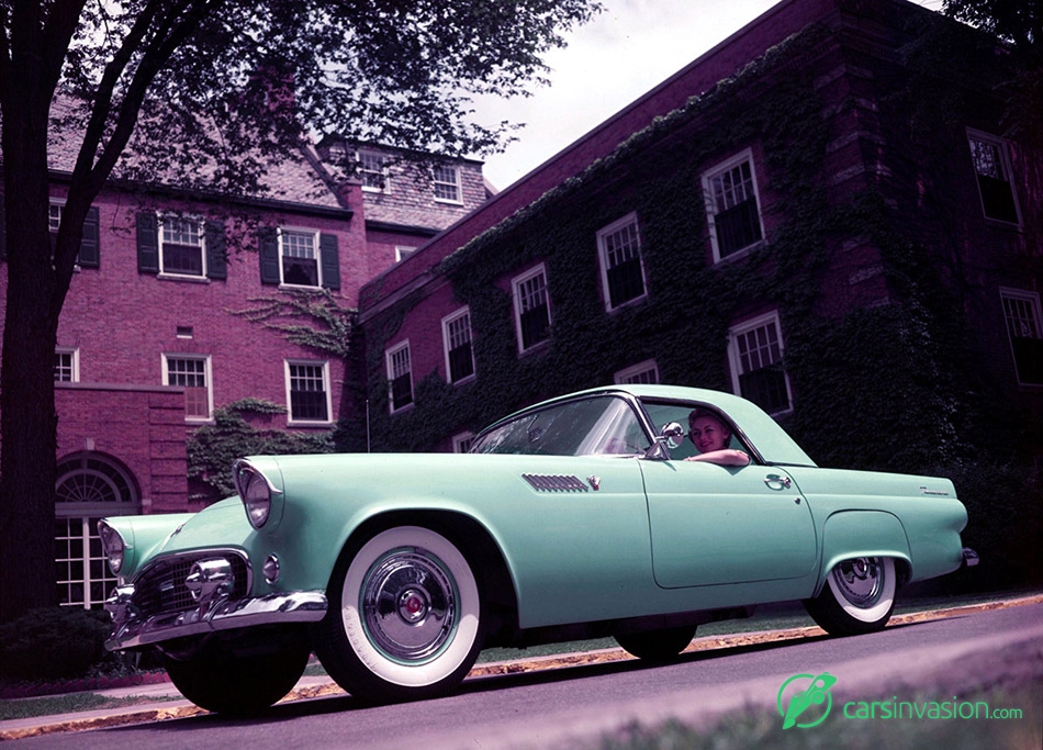 1955 Ford Thunderbird Front Angle