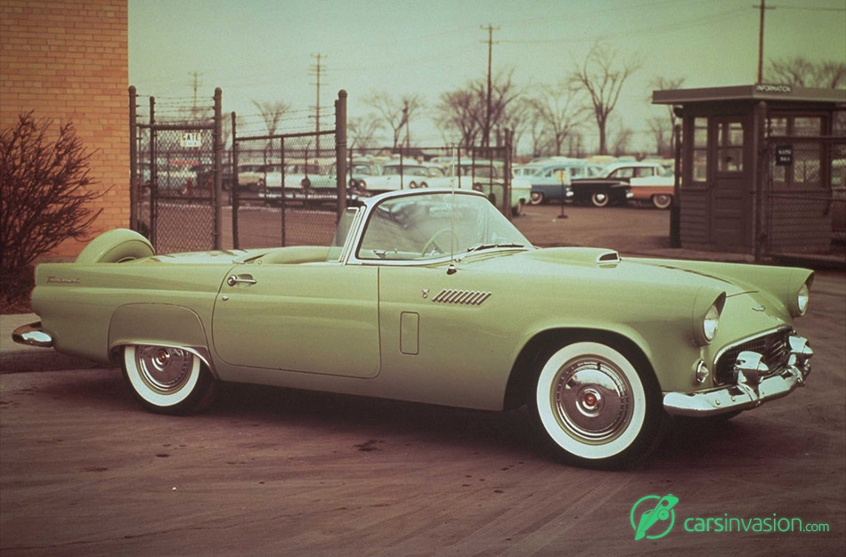 1956 Ford Thunderbird Front Angle