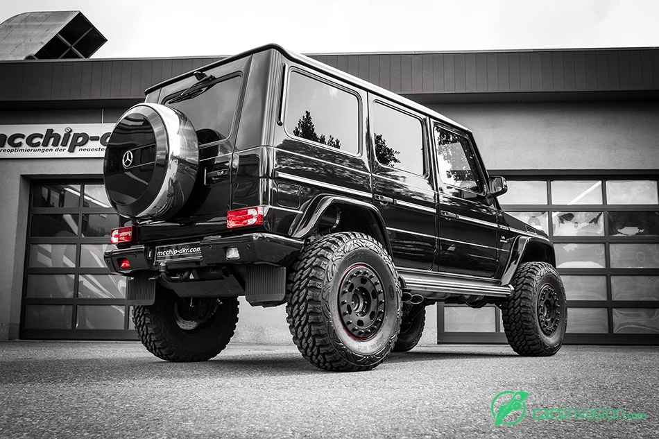 2015 MCCHI-DKR Mercedes-Benz G63 AMG Rear Angle