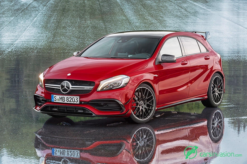 2016 Mercedes-Benz A45 AMG 4Matic Front Angle