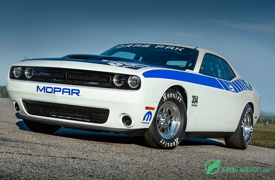 2015 Mopar Dodge Challenger Drag Pak Front Angle