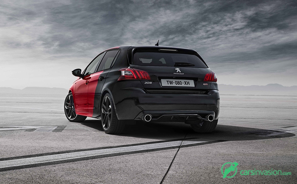 2016 Peugeot 308 GTi Rear Angle