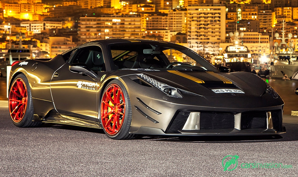 2015 Prior-Design Ferrari 458 Italia Front Angle