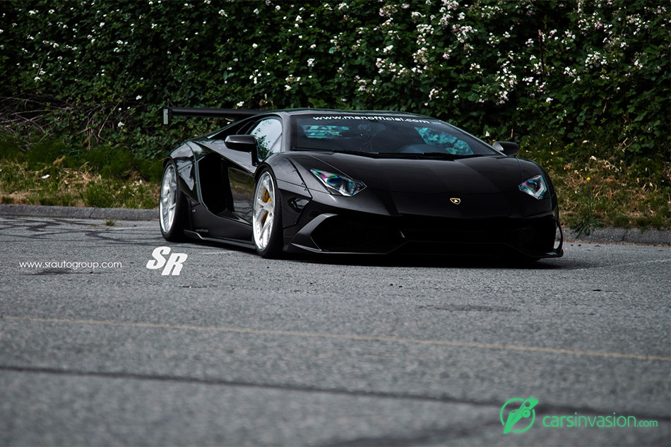 2015 SR Auto Liberty Walk Lamborghini Aventador Front Angle