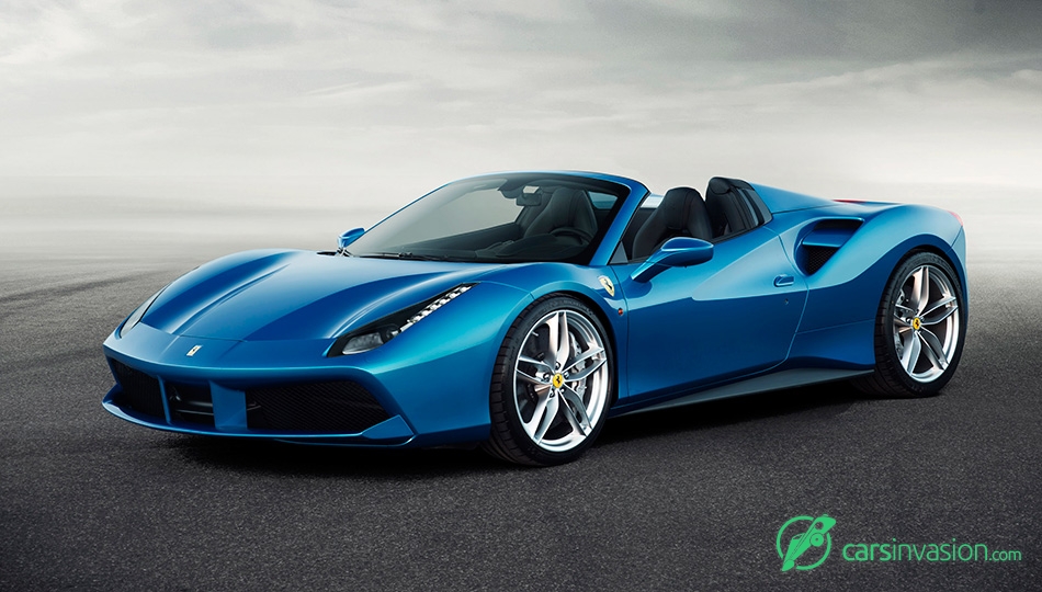 2016 Ferrari 488 Spider Front Angle