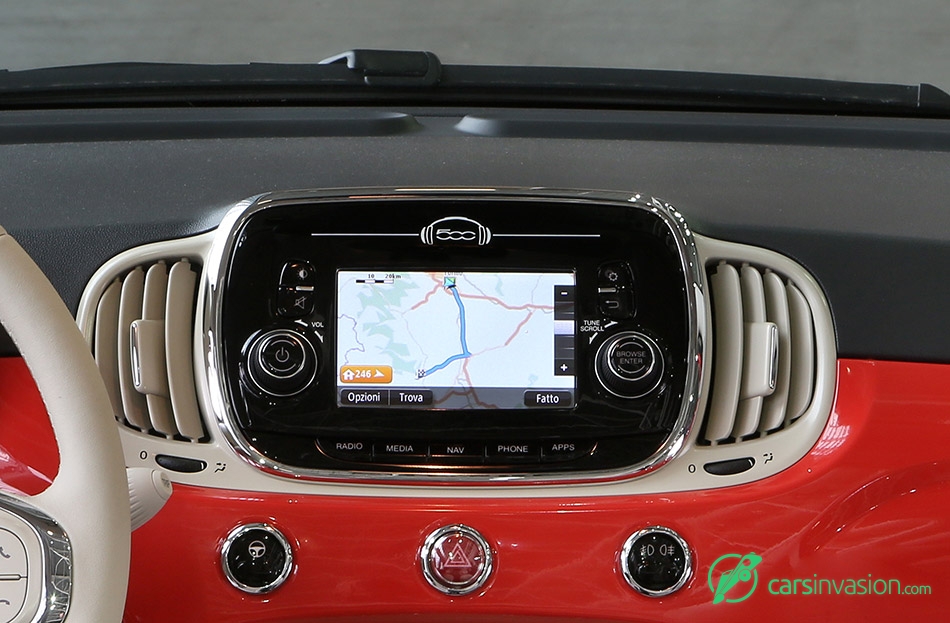 2016 Fiat 500 TomTom Navigation Software