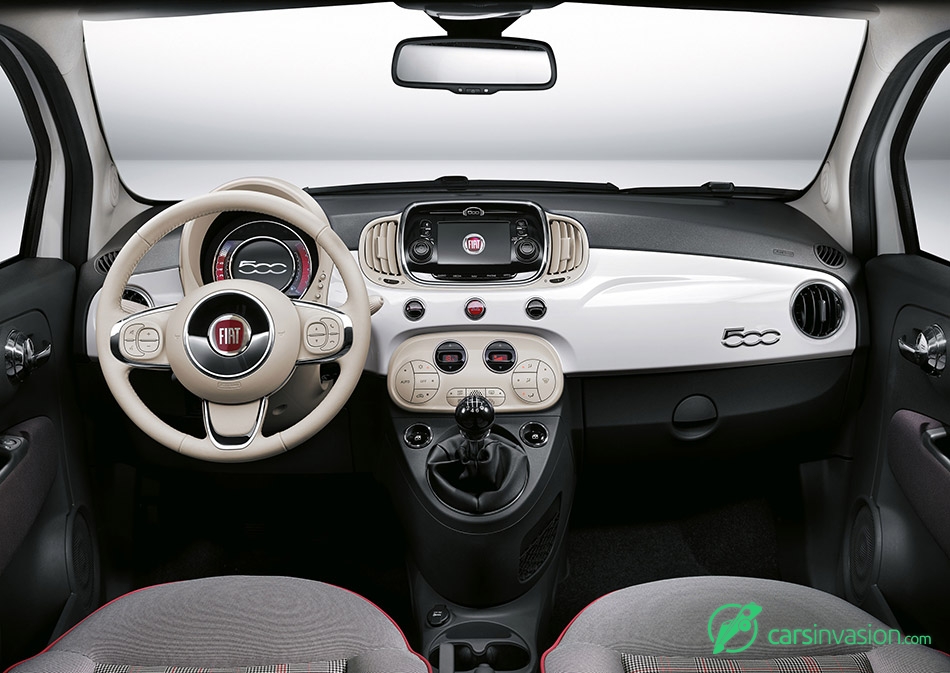 2016 Fiat 500 Interior