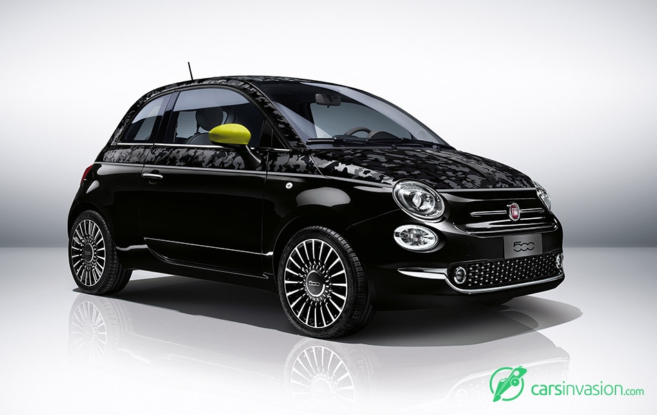 2016 Fiat 500 Front Angle