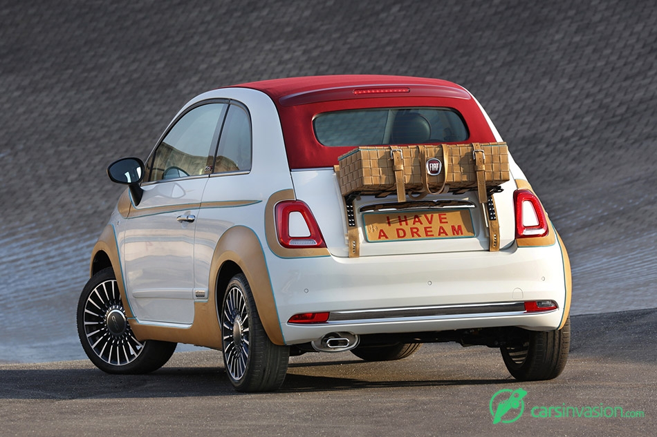 2015 Fiat 500 Showcar Rear Angle