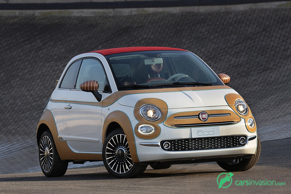 2015 Fiat 500 Showcar Front Angle