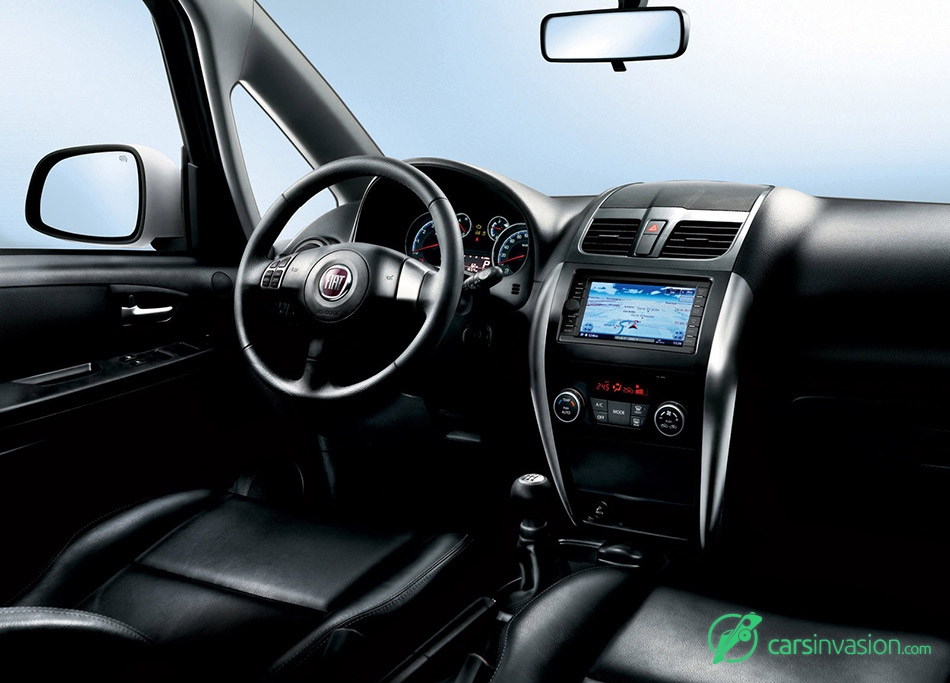 2010 Fiat Sedici Interior