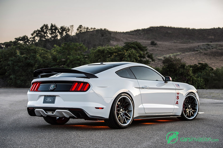 Apollo Edition Mustang 2015 Rear Angle