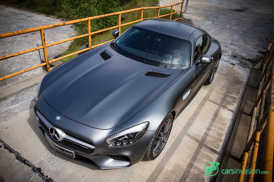 2015 Mcchip-dkr Mercedes-Benz AMG GTS Front Angle
