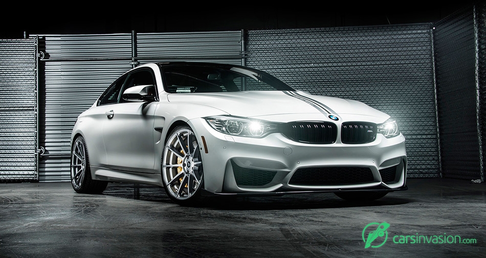 2015 Vorsteiner BMW M4 Evo Aero Program Front Angle