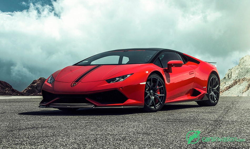 2015 Vorsteiner Lamborghini Huracan Verona Aero Program Front Angle