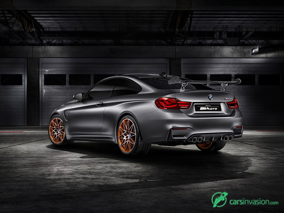 2015 BMW M4 GTS Concept Rear Angle