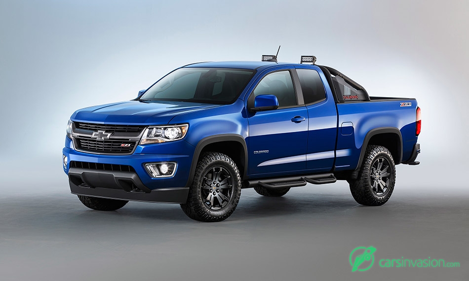 2016 Chevrolet Colorado Z71 Trail Boss Front Angle