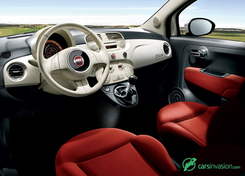 2008 Fiat 500 Interior