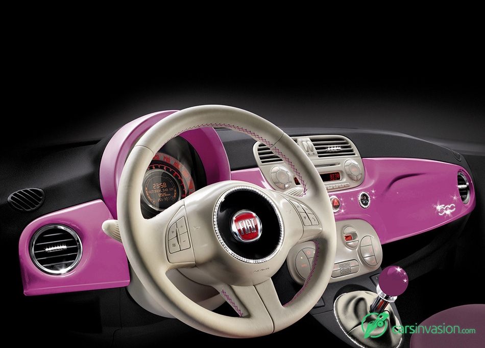 2009 Fiat 500 Barbie Concept Interior