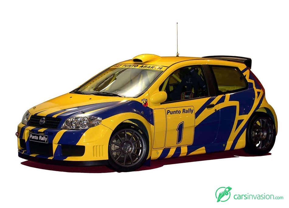 2004 Fiat Punto Rally Fornt Angle