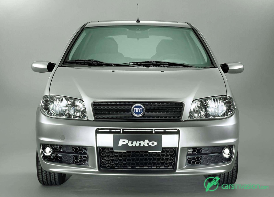 2003 Fiat Punto Sporting Front Angle