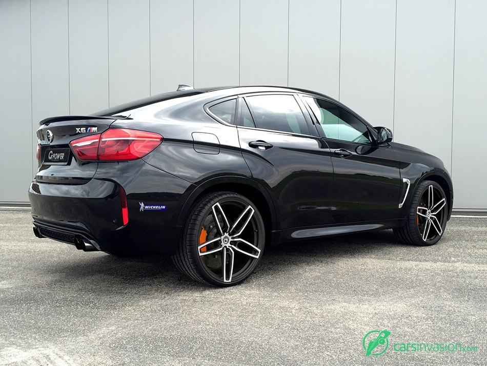 2015 G-Power BMW X6 M Rear Angle