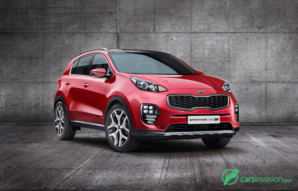 2016 Kia Sportage Front Angle