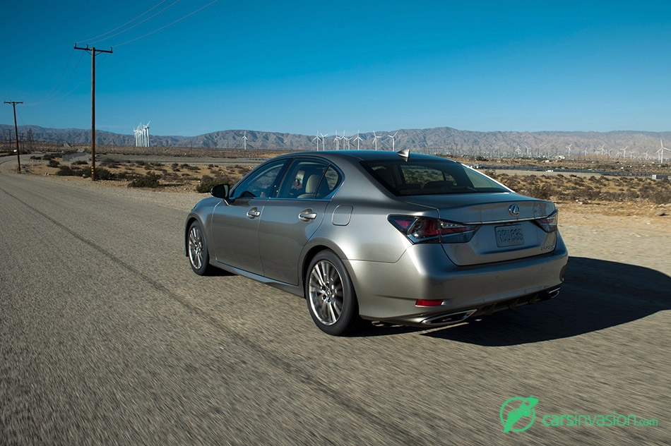 2016 Lexus GS 200t Rear Angle