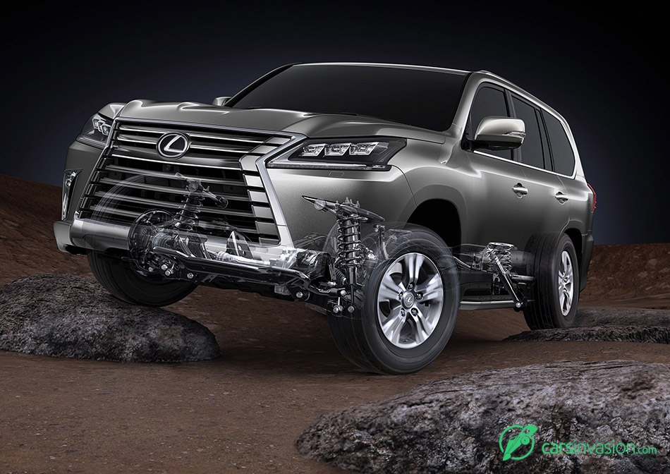 2016 Lexus LX 570 Front Angle Suspension