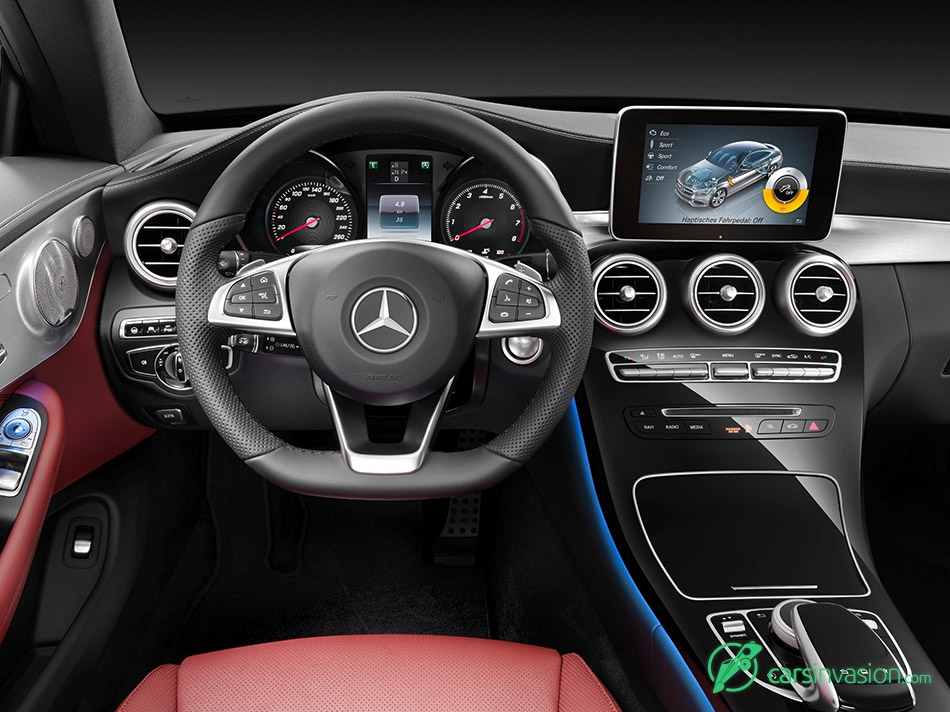 2017 Mercedes-Benz C-Class Coupe Navigation Display