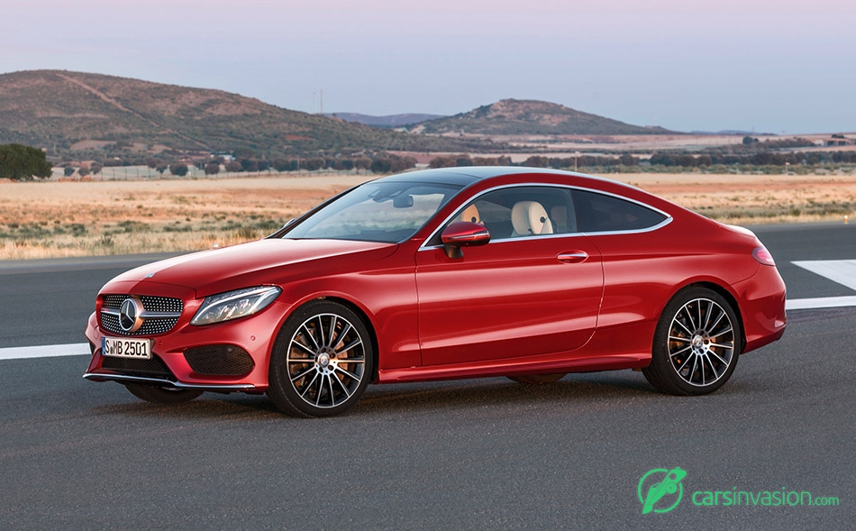 2017 Mercedes-Benz C-Class Coupe Front Angle