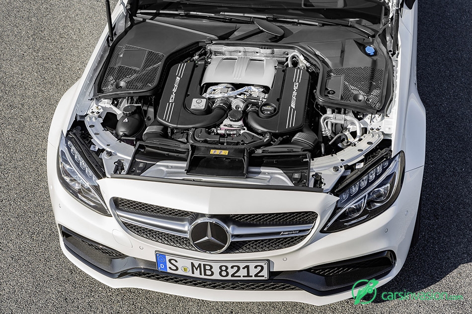 2017 Mercedes-Benz C63 AMG Coupe Engine